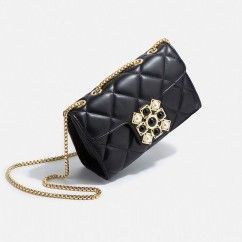 Soft PU Leather Women’s Shoulder Crossbody Bag Chic Quilted Underarm Bag Small Chanel-Style Handbag