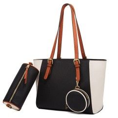 Women Shoulder Bags Fashion PU Leather Large Capacity Tote Bags Female Handbags and Purses 3Pcs Bags Set